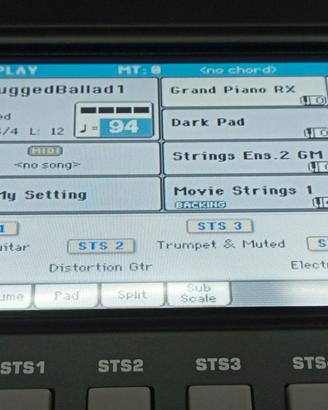 Tastiera musicale Korg