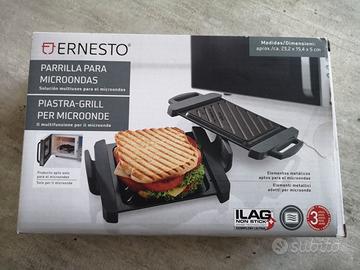 Piastra grill per microonde