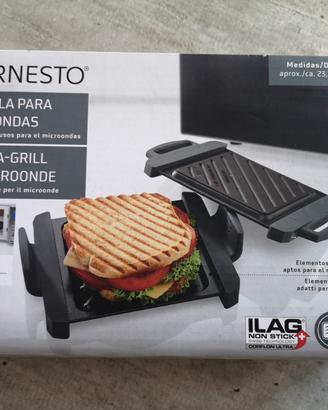 Piastra grill per microonde