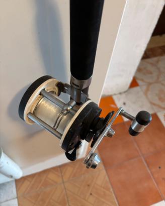 Canna da pesca traina due pezzi