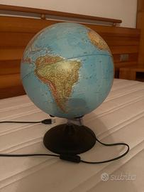 Lampada mappamondo