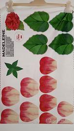 Pannello velluto fiore Madeleine i nastri di mirta