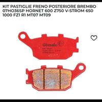 Pastiglie brembo posteriore