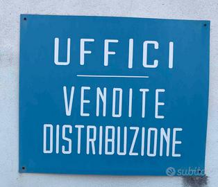 Insegne vintage industriali