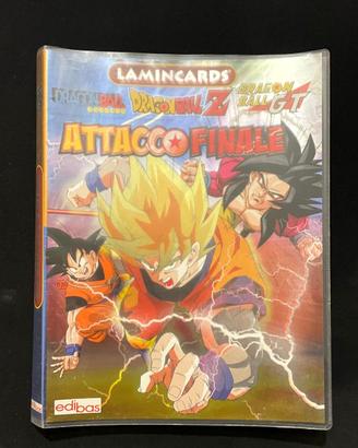 Album Lamincards DBZ Attacco Finale e 100 carte