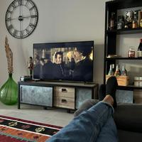 Mobile porta tv +  libreria stile industrial