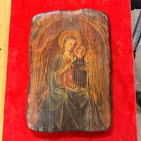 Quadro dipinto su legno a mano