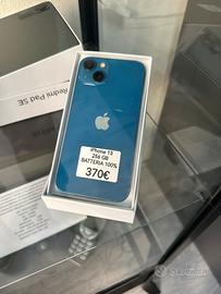 Apple iPhone 13 256 Gb Grado A+ BATTERIA 100%