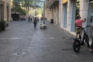 Corso Tacito negozio 70mq e magazzino 80mq