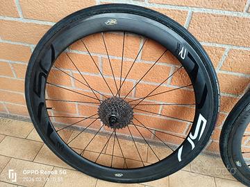 Ruote Carbonio Fir 50mm Tubolari Rim 