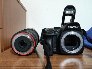 Pentax k-30 con obbiettivo DA 18-135