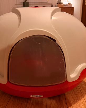 Lettiera gatto anti odore con filtro carboni