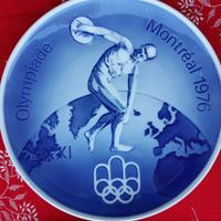 Piatto commemorativo Olimpiade Royal Copenhagen