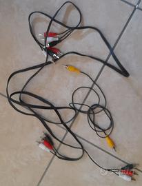 Cavi audio e video.
