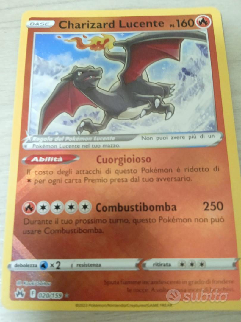 Carta Pokemon - Zenit Regale - 020/159 - CHARIZARD LUCENTE