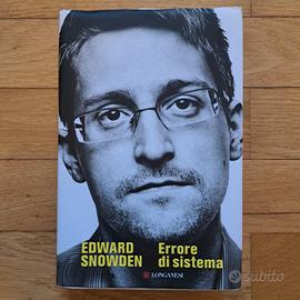 LIBRO ERRORE DI SISTEMA - EDWARD SNOWDEN