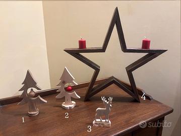 Gadget Natalizi di legno fatti a mano