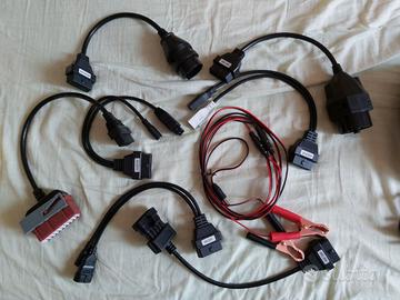 set adattatori cavi obd diagnosi check multimarche