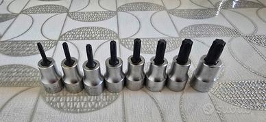 Serie chiavi a bussola maschio torx 3/8" Beta
