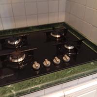 piano di cottura  gas marca   Indesit