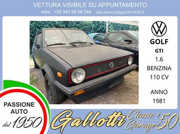 VOLKSWAGEN GOLF GTI MK1