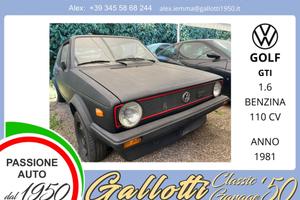 VOLKSWAGEN GOLF GTI MK1