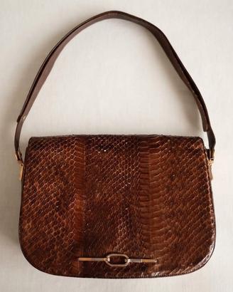 Borsa pelle di serpente/pitone Vintage 
