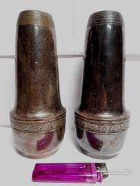 VASI LIBERTY antica coppia primo 900 ottone DECO