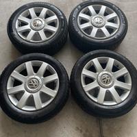 Cerchi lega 16 gomme Michelin invernali 205/55/16