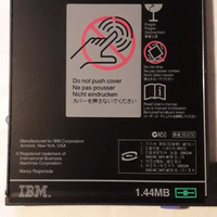 Lettore FloppyDisk IBM 3,5" -drive 1,44MB- nero