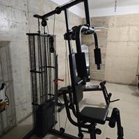 STAZIONE FITNESS PALESTRA MULTIFUNZIONE IN ACCIAIO