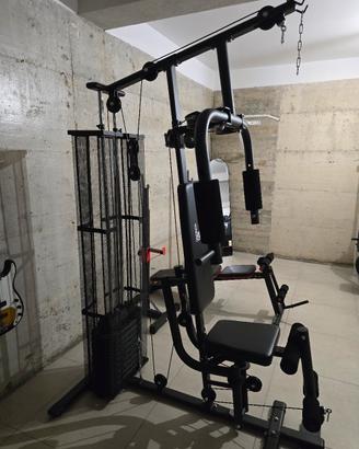 STAZIONE FITNESS PALESTRA MULTIFUNZIONE IN ACCIAIO