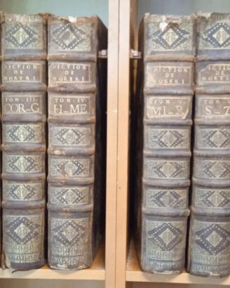 LE GRAND DICTIONNAIRE HISTORIQUE  MORERI 1732