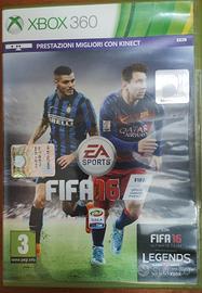 Videogioco per XBox 360 Fifa 16. 