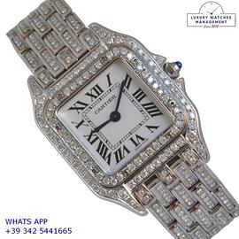 Cartier Panthère Ladies medium 27MM Custom iced