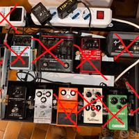Pedali chitarra vari