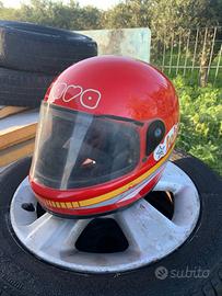 Casco moto vintage