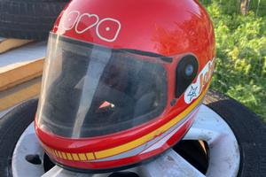 Casco moto vintage