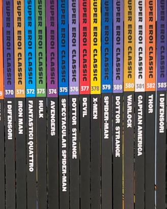 Supereroi classic(Sec gazzetta dello sport)marvel