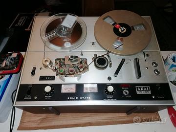 Registratore a bobine c/carrello Akai 4000 D