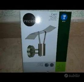 applique giardino acciaio inox 