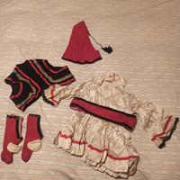 costume di carnevale da soldatino greco per bambin