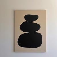 Quadro minimal “Zen Stones” - stile giapponese