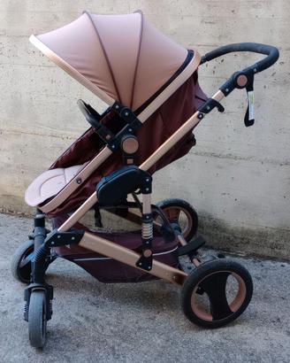 Passeggino Carrozzina 2 in 1 Reversibile Usato