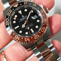 Rolex Gmt Rootbeer acciaio oro rosa 126711CHNR 