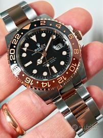 Rolex Gmt Rootbeer acciaio oro rosa 126711CHNR 