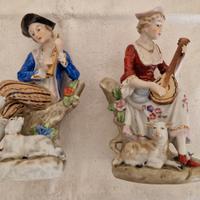 Coppia statuine Capodimonte