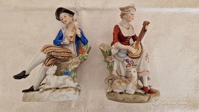 Coppia statuine Capodimonte
