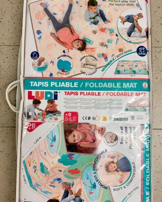 LUDI-Tappetino attività Reversibile Pieghevole