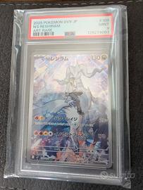 2025 Pokémon Card N's Reshiram #109/100 - Psa 9 Mi